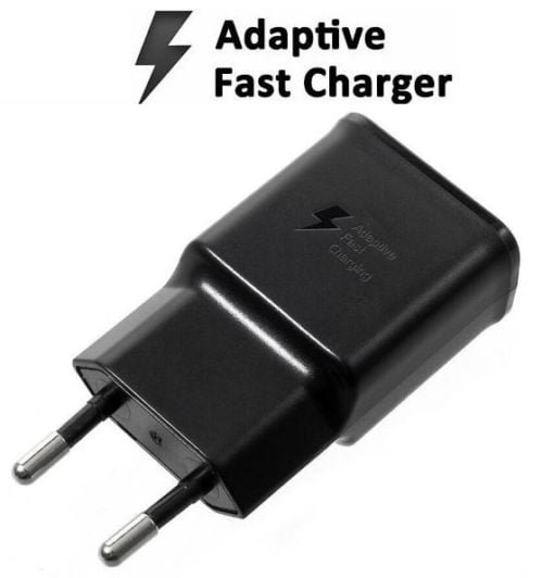 Charger2 TT&C Adaptive Fast Wall Charger kit with USB Type-C Cable Compatible with Samsung Galaxy S8/S8 Plus/ S9/ S9+/ S10/ S10 Plus/Note 8/ Note 9 (Black) - Image 2