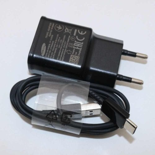 Charger4 TT&C Adaptive Fast Wall Charger kit with USB Type-C Cable Compatible with Samsung Galaxy S8/S8 Plus/ S9/ S9+/ S10/ S10 Plus/Note 8/ Note 9 (Black) - Image 4