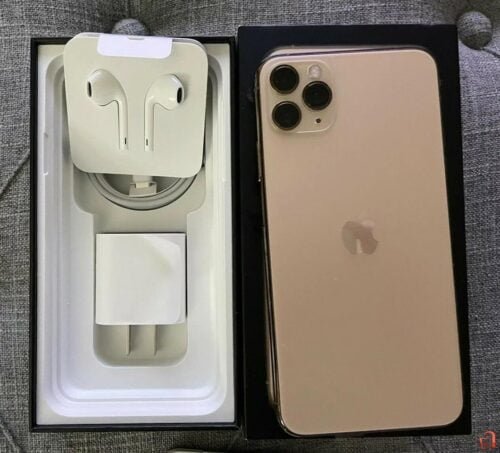 BRAND NEW Apple iPhone 11 Pro Max 256GB Gold iPhone 11 Pro Max (256GB) - Image 2