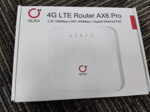 A6PRO OLAX AX6 PRO Dual Band Wireless Router 4G LTE 32users (Battery 4000mAh) - Image 3