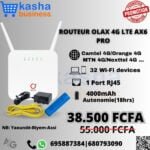 OLAX AX6 PRO Dual Band Wireless Router 4G LTE 32users (Battery 4000mAh)