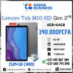 Lenovo Tab M10 HD Gen 2 LTE (4GB,64GB)
