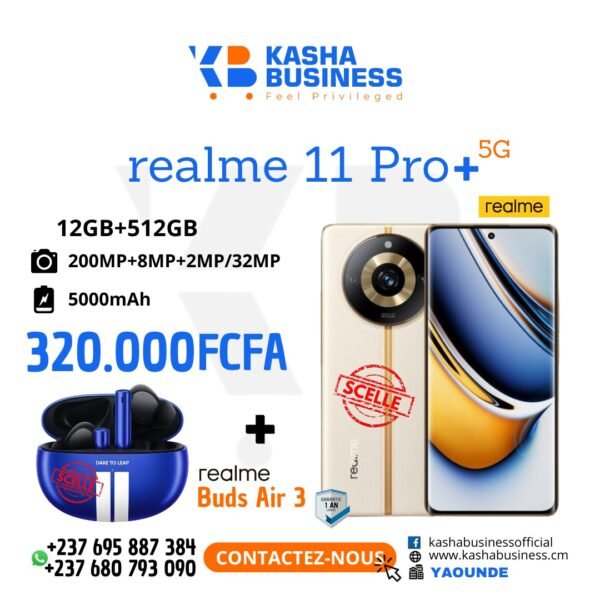 Realme 11 Pro+ 5G (12GB, 512GB)