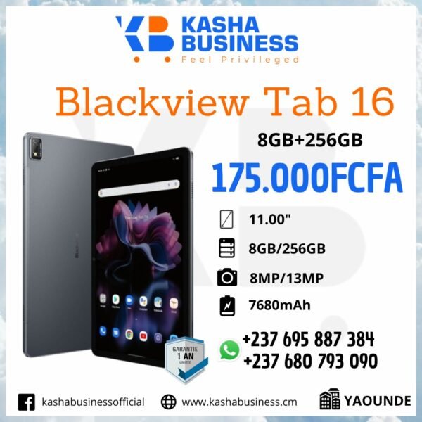 Blackview Tab 16 LTE 11” 2K Display (8GB,256GB)