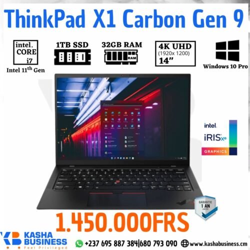 Lenovo ThinkPad X1 Carbon (Gen 9) 14" i7-1165G7