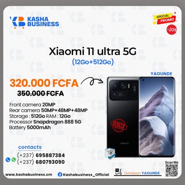 Xiaomi Mi 11 Ultra (12GB,512Go)