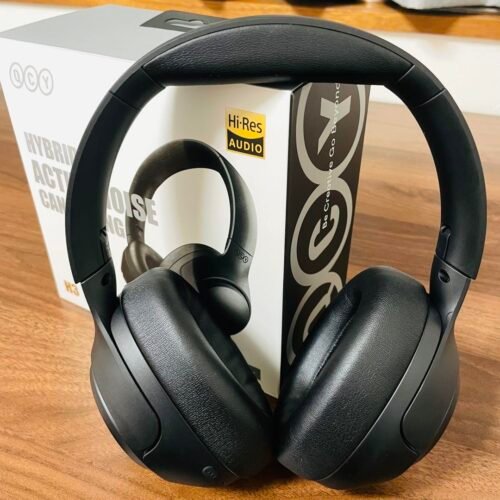 QCY H3 Wireless Headphones, 43dB Hybrid ANC, 60H Playtime